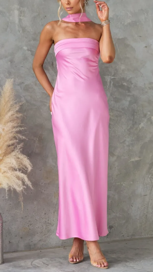 Peppermayo Pink maxi dress - Image 2