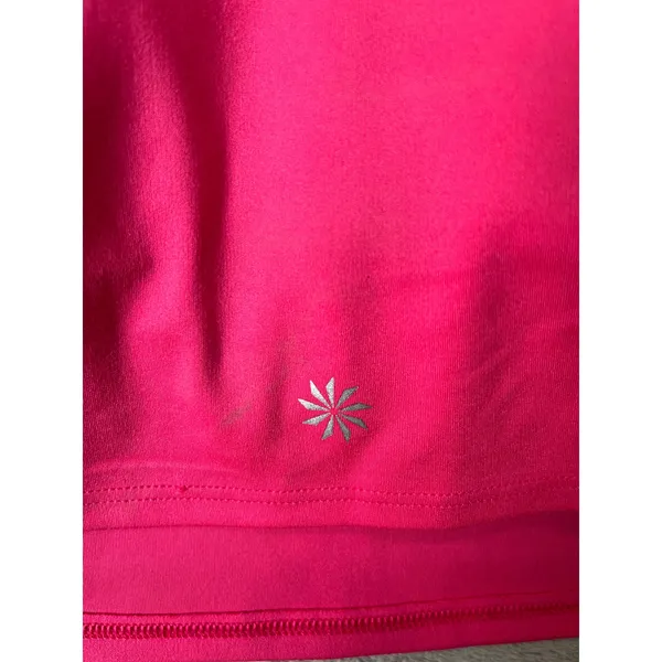 Athleta Conscious Crop Bra‎ Light Impact Sports Bra Size Large Pink New - Image 4