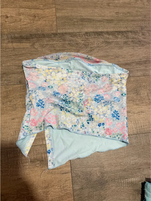floral tube top Multiple Size M - Image 2