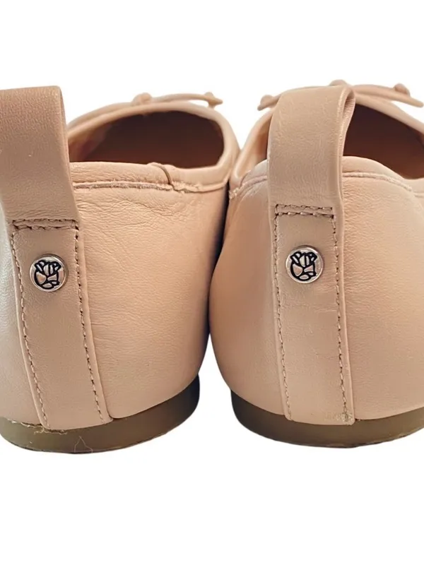 Draper James Women's Ballet Flats in Blush Pink with Bow - Image 3