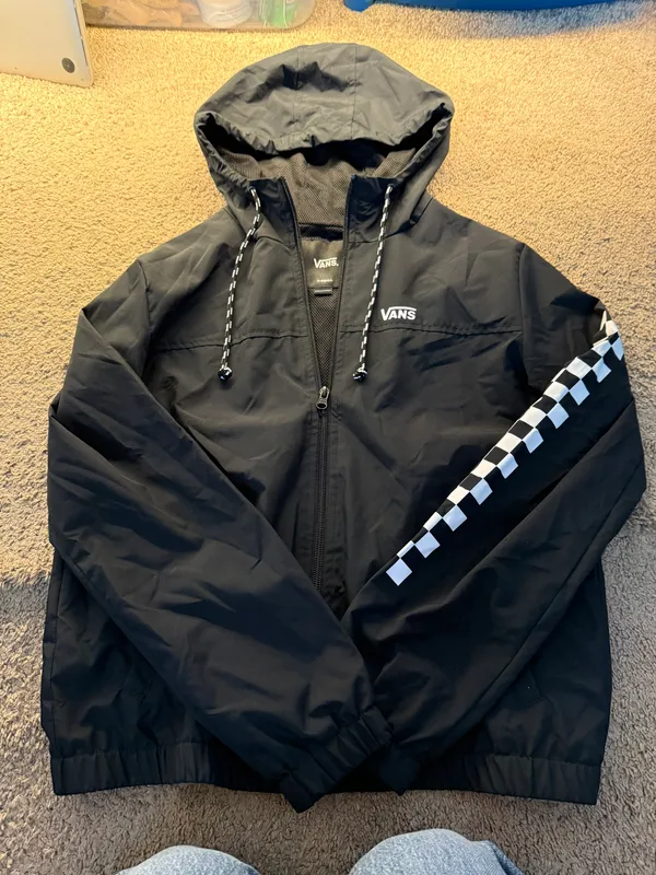 Vans Zip up Rain Jacket - Image 2