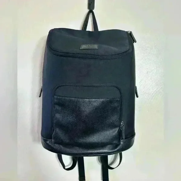 Francine Tribeca Women In Business Laptop Backpack Solid Black‎ Teal Insi… - Image 2