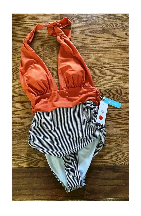 Cupshe One-Piece Swimsuit Halter - Image 6