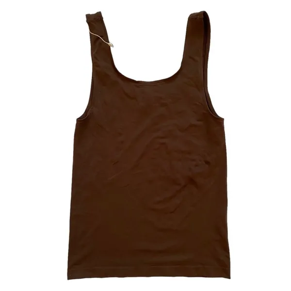 SKIMS G1 Cocoa Smoothing Collection Butter Tank Top Sz 3X 0182 NWT - Image 3