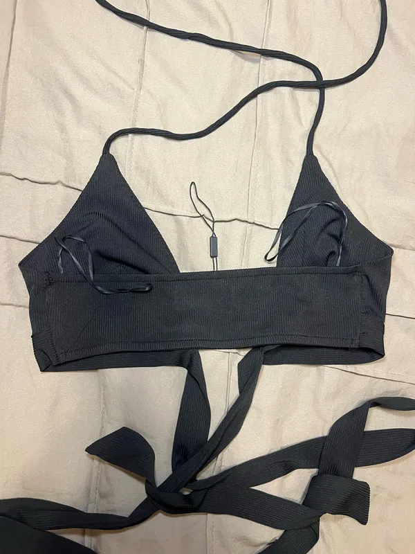 NWOT White Fox Wrap Top - Image 2