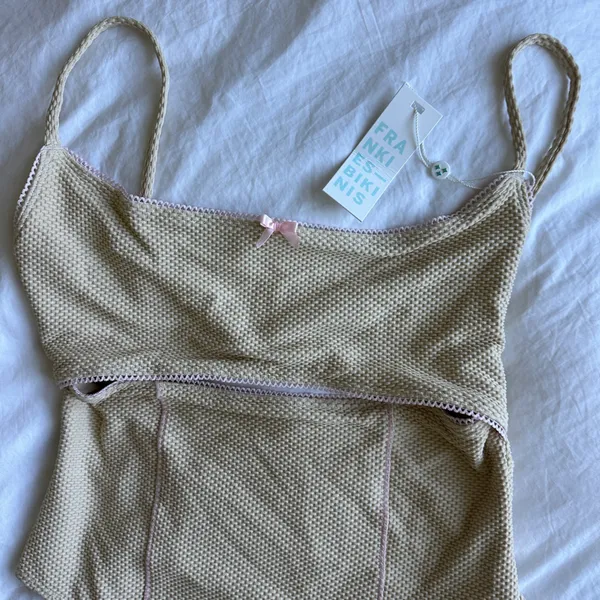 Frankie's Bikinis NWT Julianne Waffle Cheeky One Piece Swimsuit - Image 5