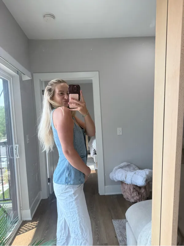 Madewell denim vest top 4 NWT - Image 14