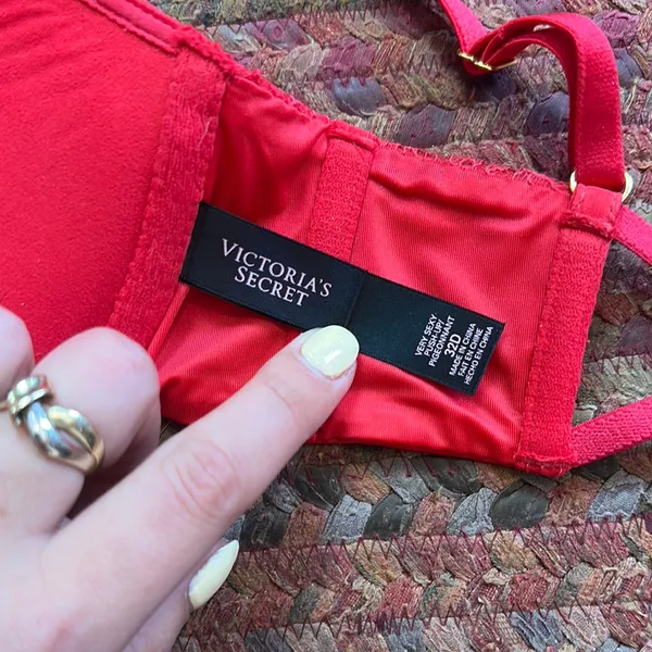 Victorias Secret Red Very Sexy Push Up Strappy Back - Image 2