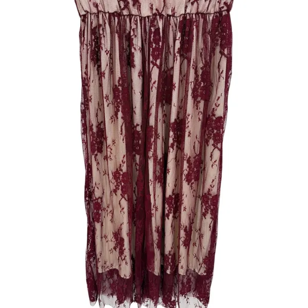 NWT Anna‎ Kaci Sleeveless Floral Lace Midi Dress Size Medium Whimsigoth Witchy - Image 10