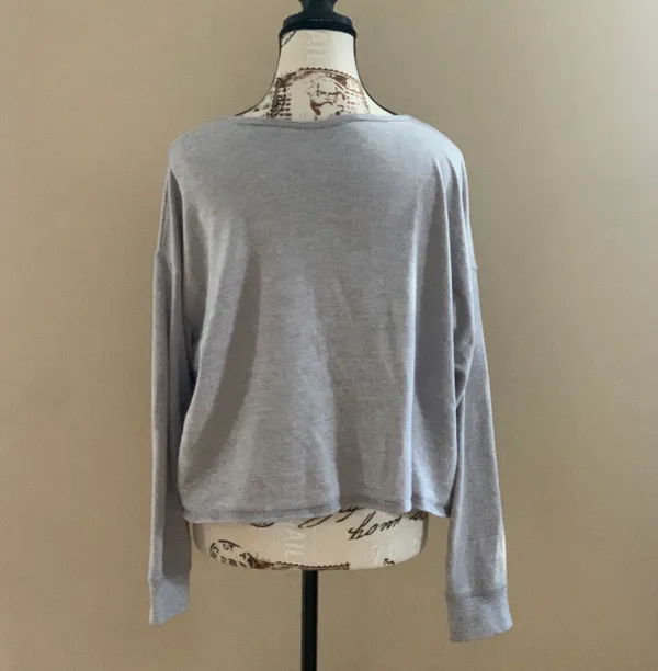 Hollister Fleece PJ/ Lounge Top - Image 2