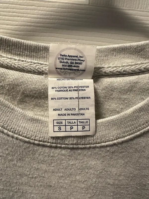 America Boutique Crewneck Gray - Image 3