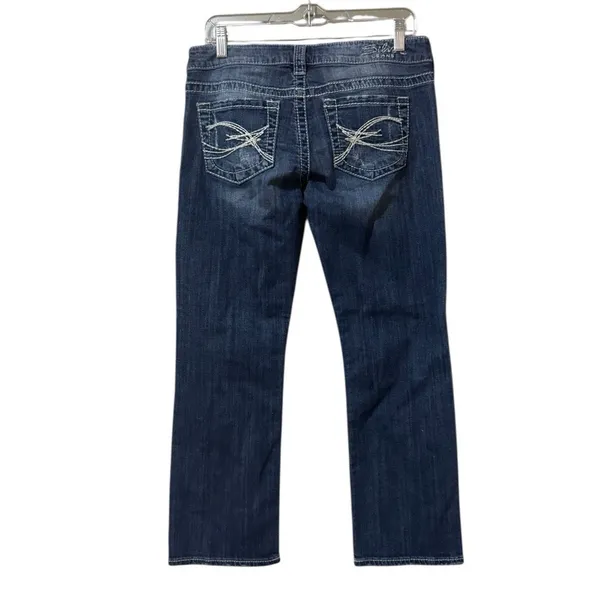 Silver Jeans Tuesday Low Rise Capri Size W29 Summer‎ Travel Vacation Denim City - Image 2