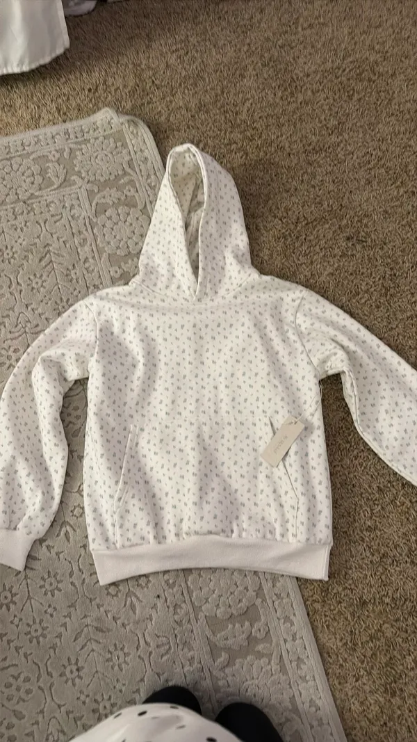 Altar'd State white and blue AS Revival sweatshirt - Image 2