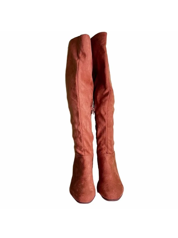 CL by Laundry Women's Over Knee High Tall Wedge Boot Size 7.5 - Image 3