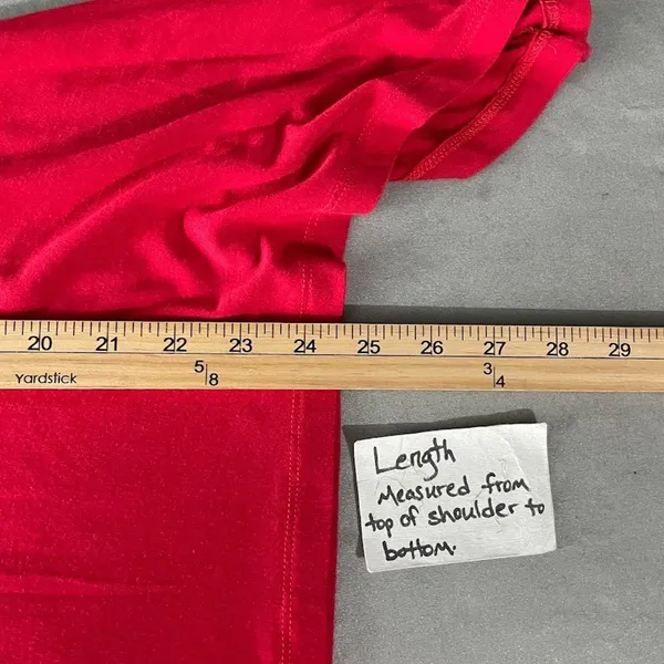Willi Smith Whimsigoth Sleeveless Top Size Medium Red Going Out Tank Asymmetrical Fairy Chic - Image 9