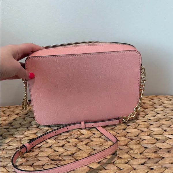 Michael Kors Blush Pink Crossbody Bag - Image 4