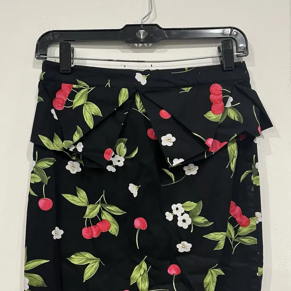 Grace Karin Retro Rockabilly Pinup Cherry Pencil Skirt Size Small - Image 2