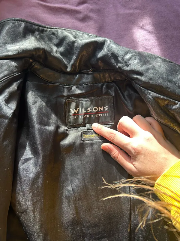 Vintage Leather Jacket Wilson’s - Image 3