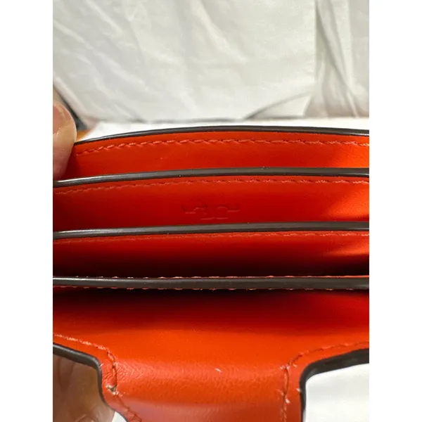 Tory Burch Robinson Stripe Accordion Card Case  EUC - Image 4