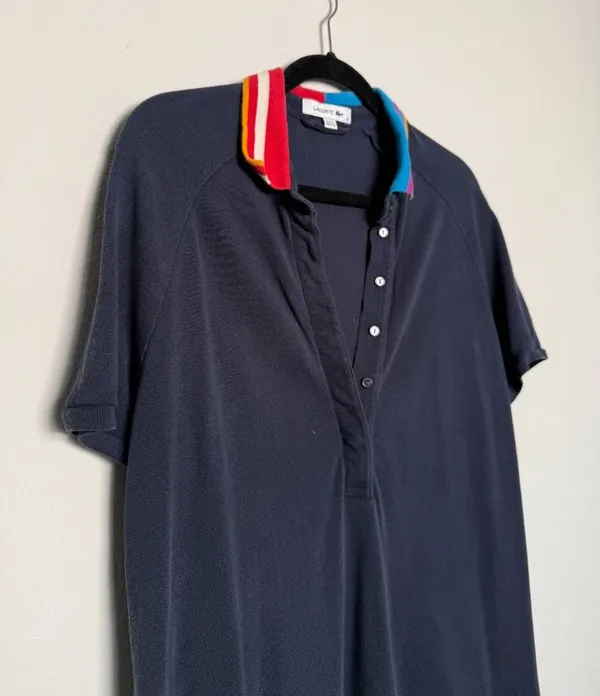 Blue lacoste Polo Long dress - Image 2