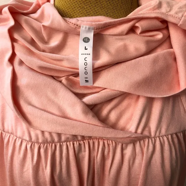 New # Wrapped Ruched Maternity Dress - Image 9
