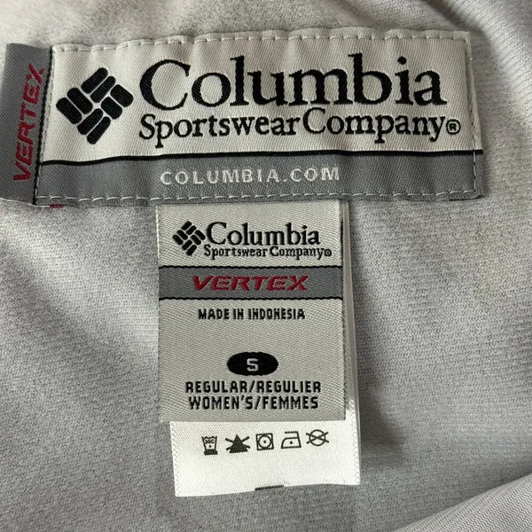 Columbia Women’s Small Vertex Ski Pants Snowboard Gaiters Zip-Fly Pockets Gray - Image 9