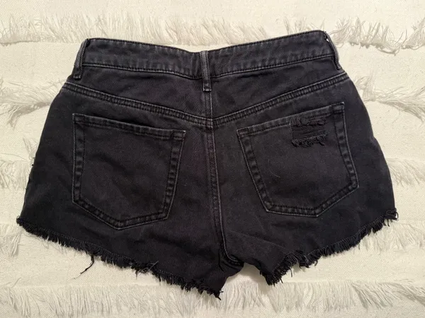 PacSun High Rise Festival Short Black - Image 2