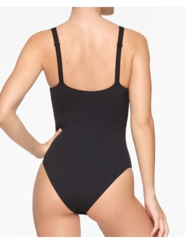 Skims NAKED SCOOP BRIEF BODYSUIT Color: Onyx NWT size XL - Image 5
