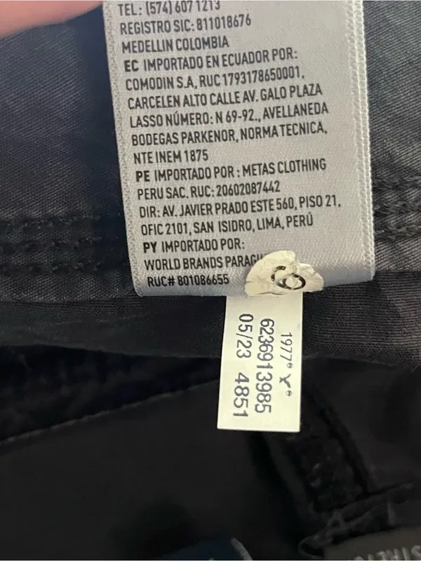 American Eagle Straight Leg Cargo Pants Stretch Utility Black 6 - Image 4