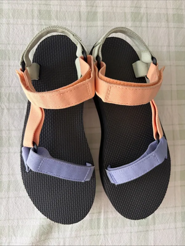 Teva Outdoor Sandals - Peach, Lavender, Sage - Image 2