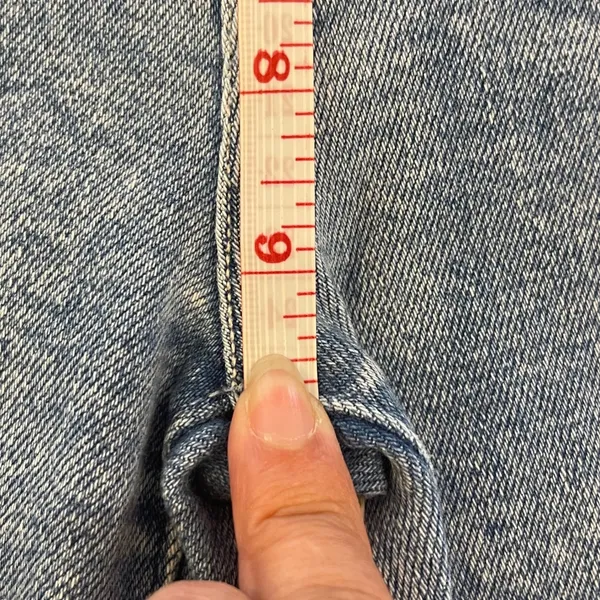 MOTHER‎ The Insider Crop Step Fray Jeans Light Wash Distressed Size 24 - Image 12