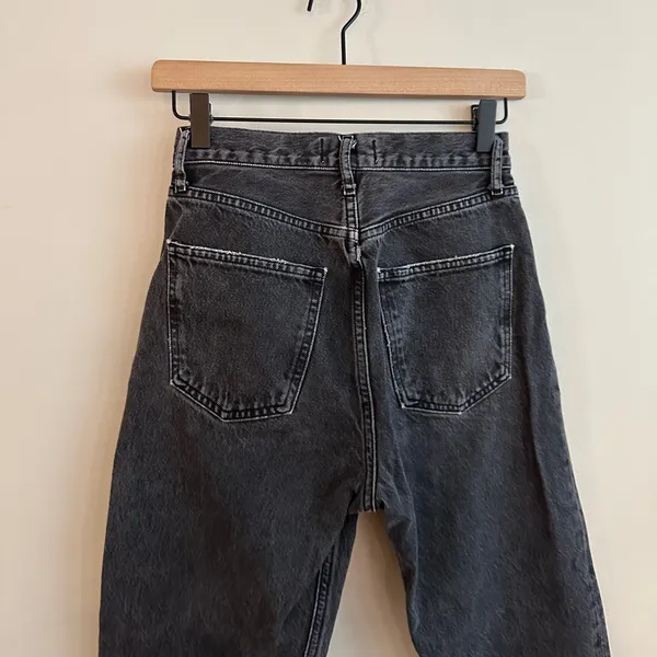 AGOLDE High Rise 90s Pinch Jeans - Black- Size 23 - Image 13