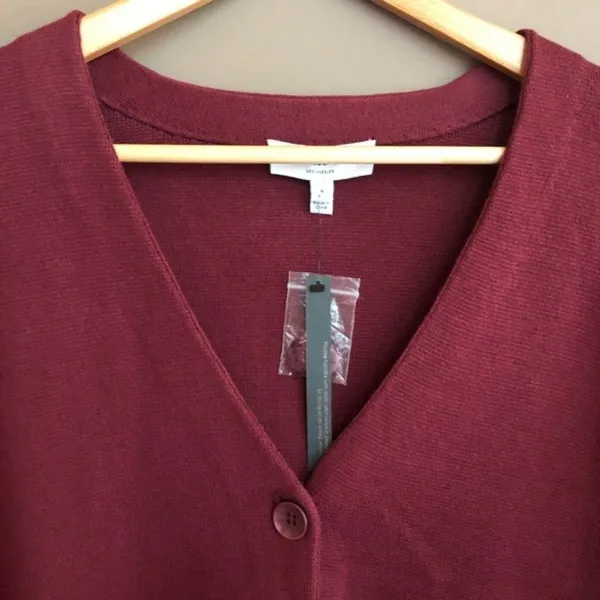 NWT Michael Stars Milano V Neck Dolman Sweater‎ M - Image 7