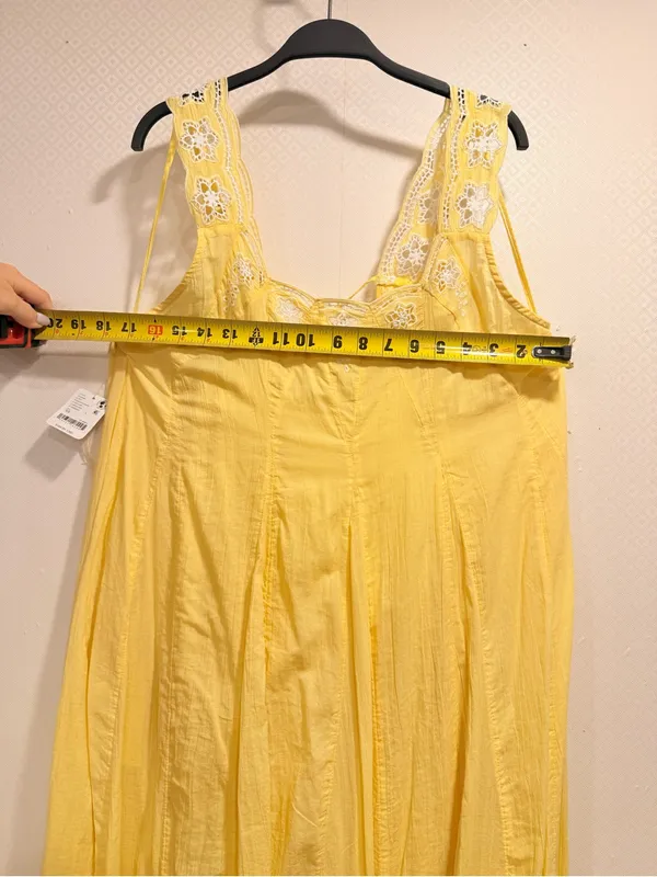 NWT Free People To The Moon Maxi Dress Flowy Boho Sleeveless XS MSRP $168 - Image 4