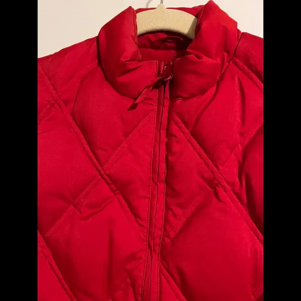 GAP Women's Red Quilted Puffer Vest - XS - Image 2