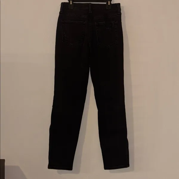 Eunina‎ Black Ripped Rocket High Rise Boyfriend Jeans - Image 2