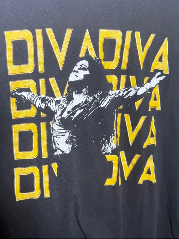 Jenni Rivera Black 'Diva' Graphic Tee - Unbranded Medium Concert - Image 2