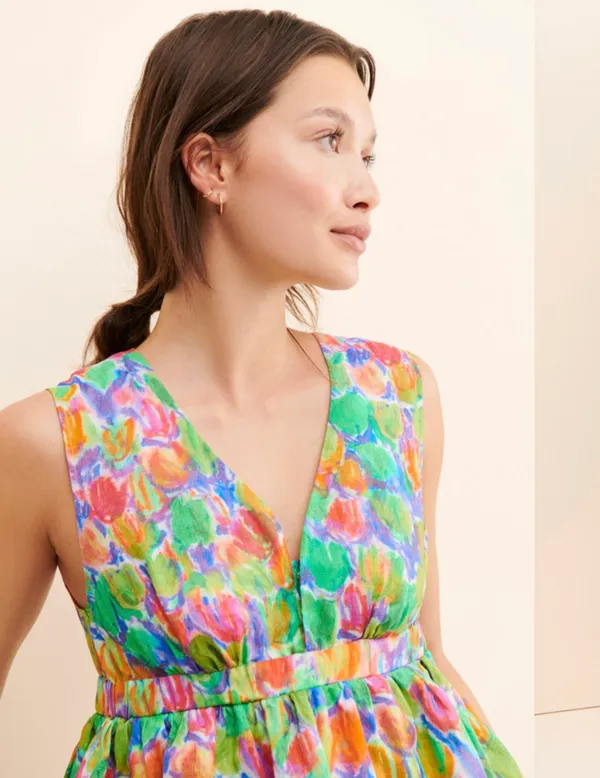 Floral Colorful Dress - Image 3