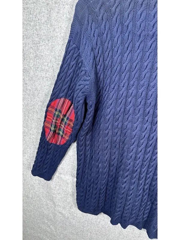 Vintage Adrienne Vittadini Womens Sweater Cardigan Oversized Academia Teacher‎ - Image 10
