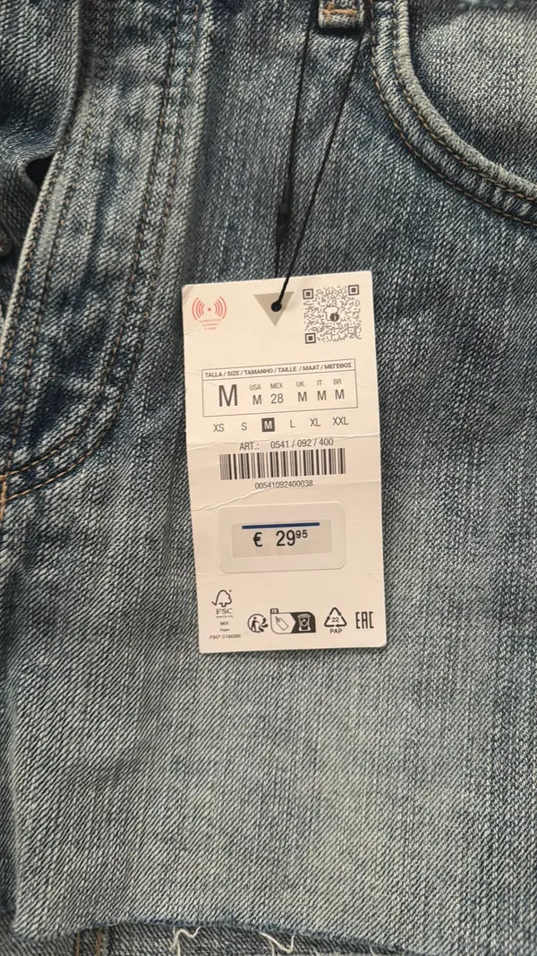 ZARA Mini Denim Skirt - Image 4