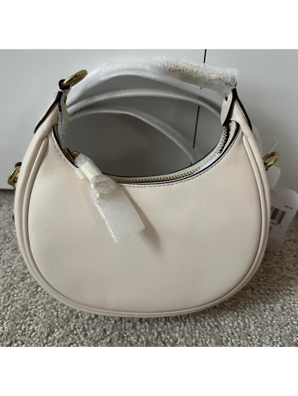 Coach Jonie Bag CR508 Smooth Leather/Brass/Chalk NWT - Image 4