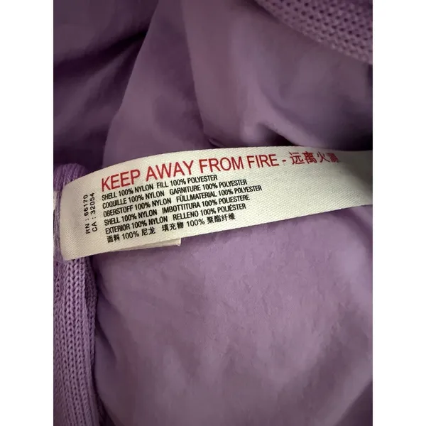 Free People Movement Pippa Packable Pullover Puffer Lavender‎ Women's Size Small - Image 14