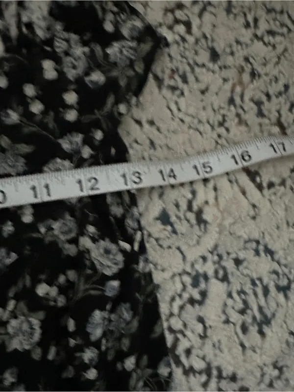 ASTR The Label Midi Dress Sz S Floral High Low Tiered Ruffle - Image 12