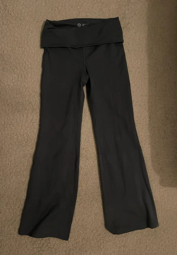 Hollister GILLY HICKS ACTIVE RECHARGE FOLDOVER WAIST FLARE LEGGINGS - Image 2