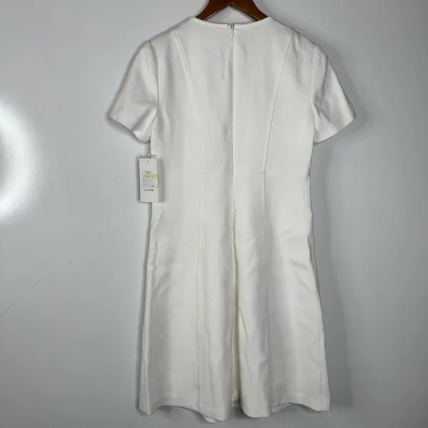 Harper Rose NWT Classic‎ White Knee Length Dress Size 6 - Image 2