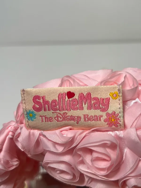 Disney Hong Kong Disneyland ShellieMay Bear Springtime Satin Rose Crossbody Bag - Image 12