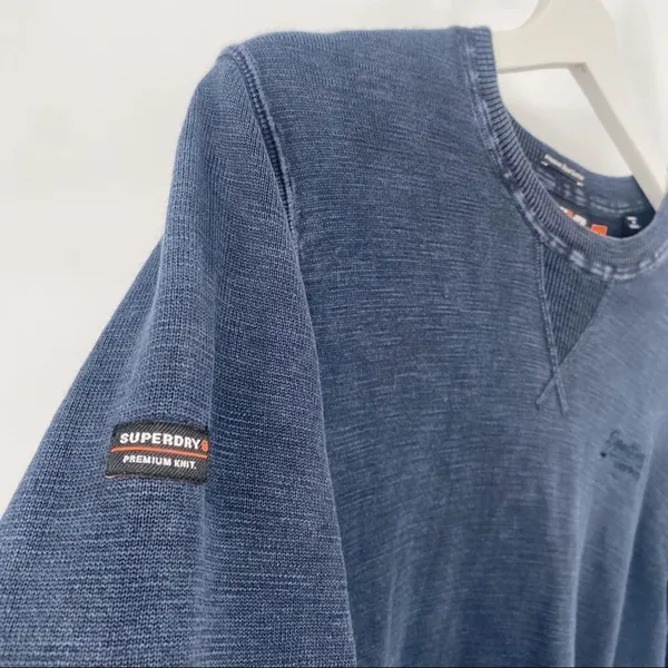 ‎Superdry Jpn Vintage Black Sweatshirt - Image 7