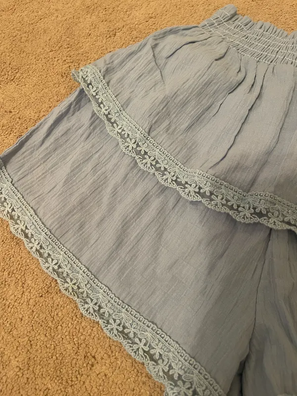 Altar'd State Blue Shorts Flowy - Image 2