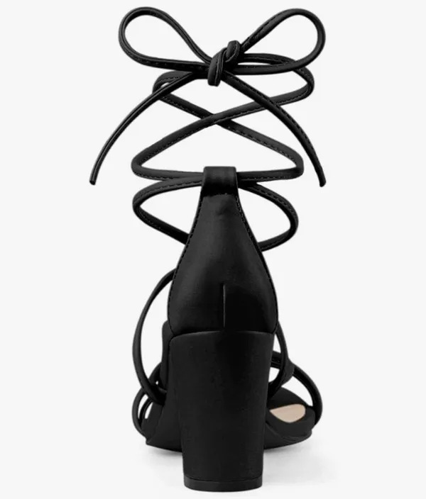 Allegra K Heels Black - Image 3