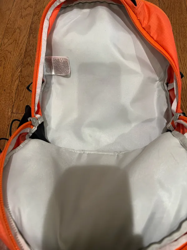 The North Face Borealis Backpack - Vibrant Orange & Black (Excellent Condition) - Image 13